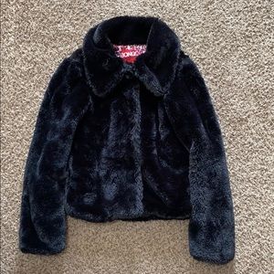 Girls fur coat